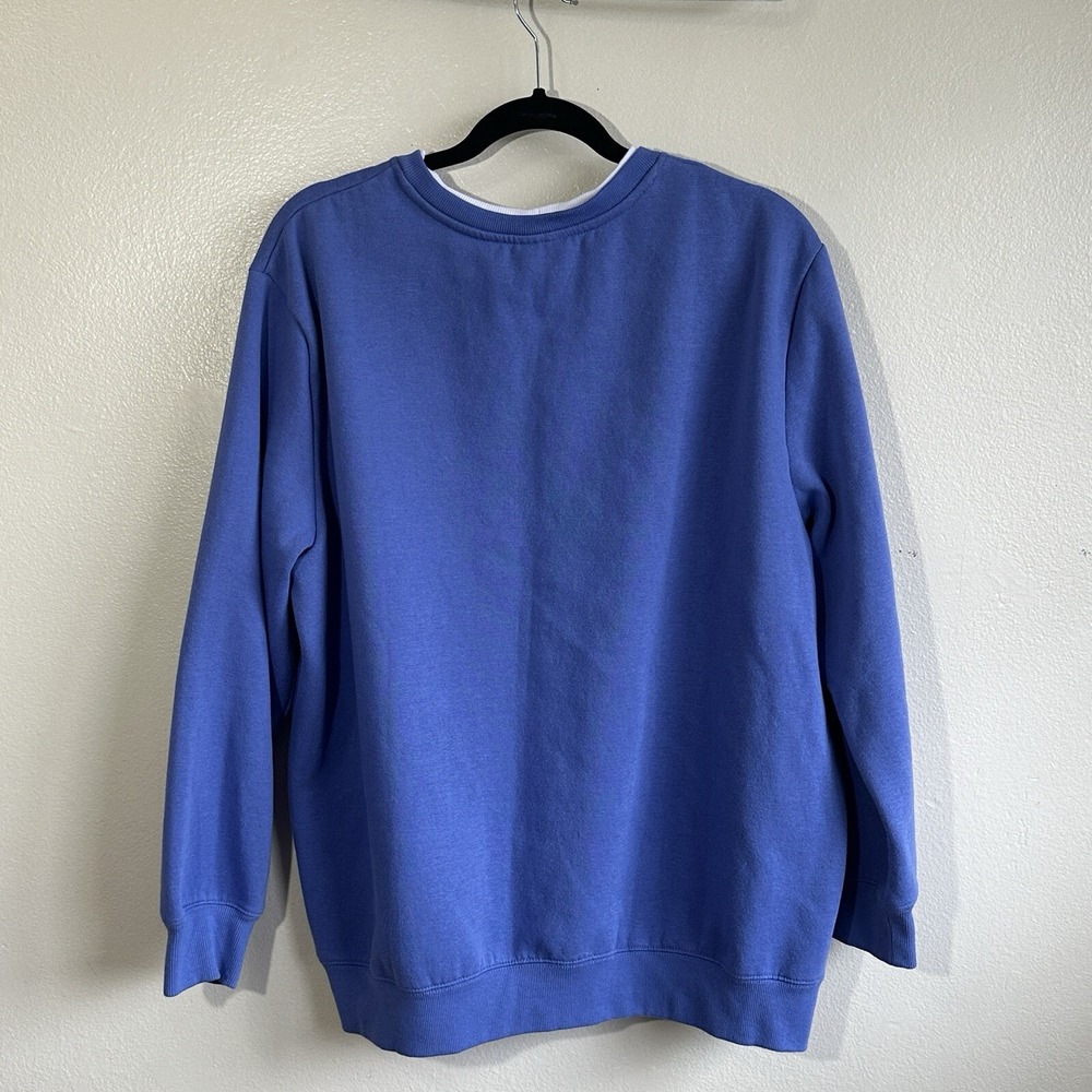 Pembrook Vintage 90's Women's‎ XXL Grandma Sweatshirt Embroidered Long Sleeve - Picture 8 of 8